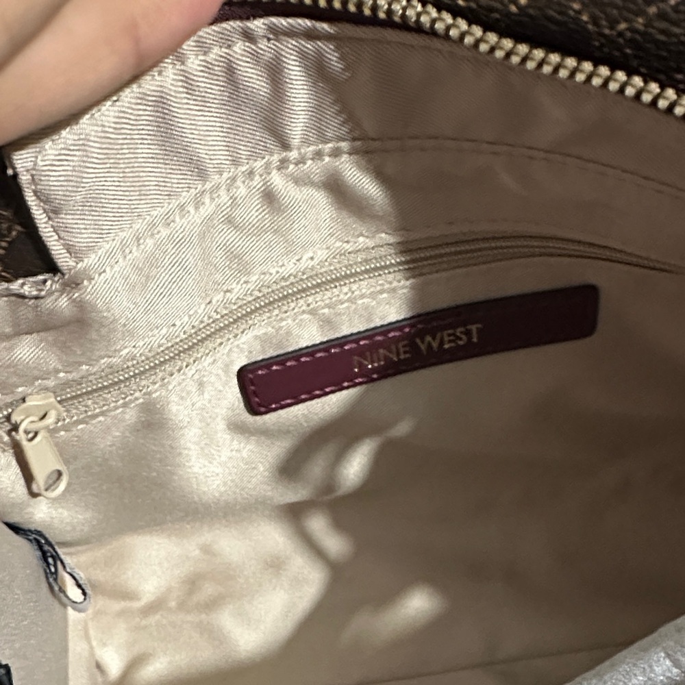 Nine West Crossbody Bag in Brown, Tan and Wine - Picture 6 of 8